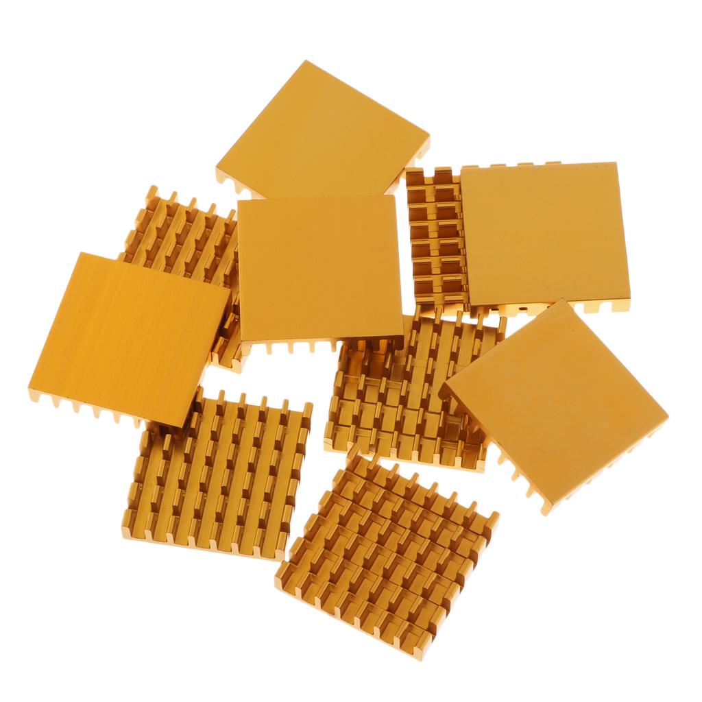 Copper Heat Sink Kit,IC Circuit Board, Motherboard, Triode, Mos Tube