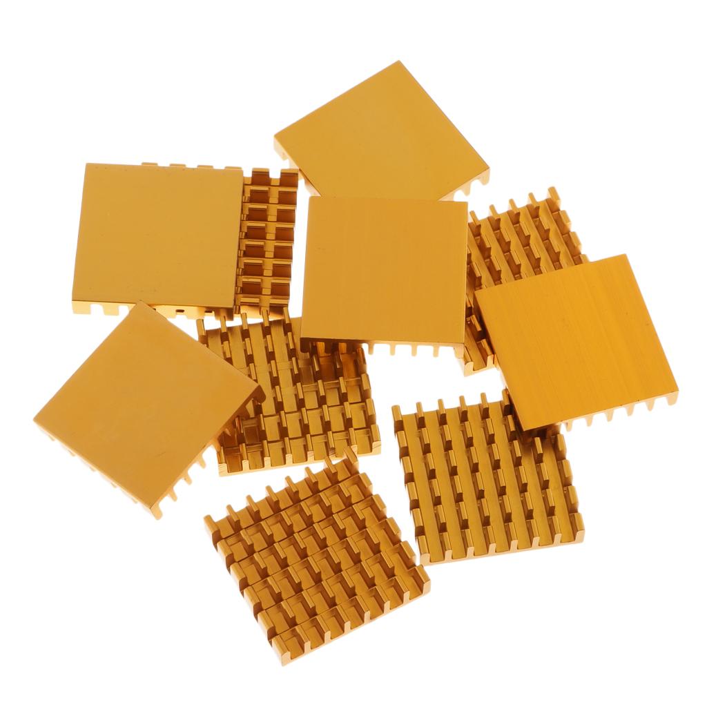 Copper Heat Sink Kit,IC Circuit Board, Motherboard, Triode, Mos Tube