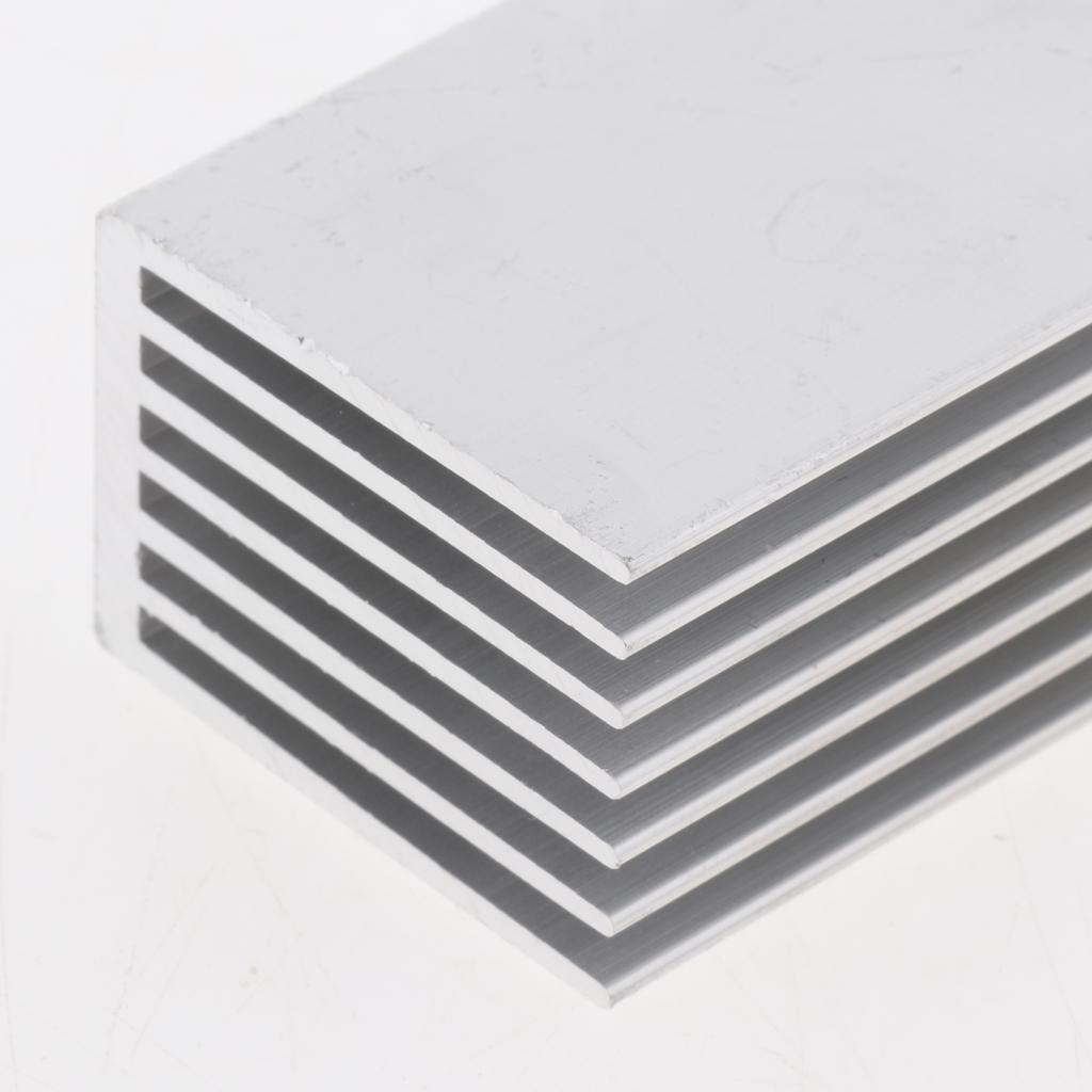 NVMe M.2 SSD Aluminum Heatsink Solid State Drive Cooler Cooling Fin - Silver