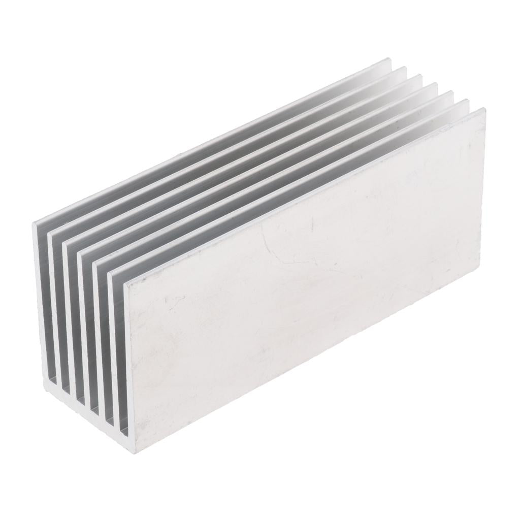 NVMe M.2 SSD Aluminum Heatsink Cooling Kit w/ Silicone Thermal Pad - Silver