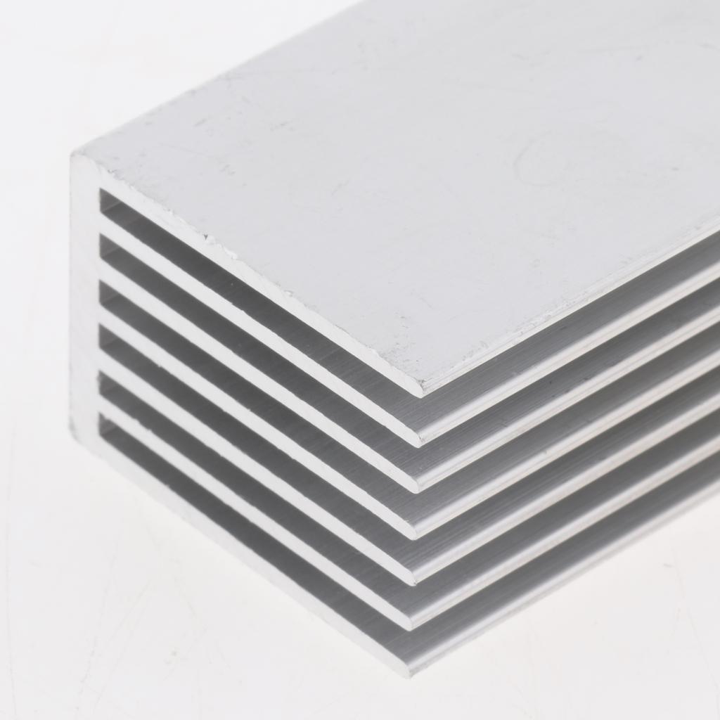 NVMe M.2 SSD Aluminum Heatsink Cooling Kit w/ Silicone Thermal Pad - Silver