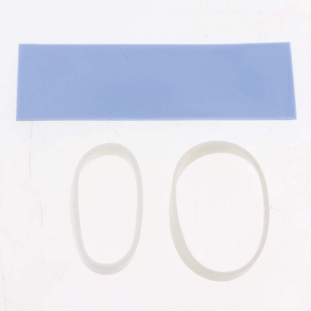 NVMe M.2 SSD Aluminum Heatsink Cooling Kit w/ Silicone Thermal Pad - Silver