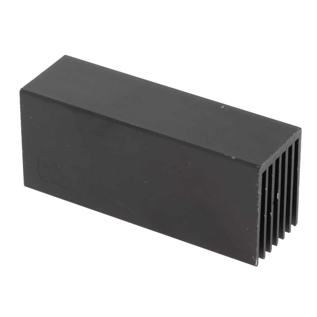 NVMe M.2 SSD Aluminum Heatsink Solid State Drive Cooler Cooling Fin - Black