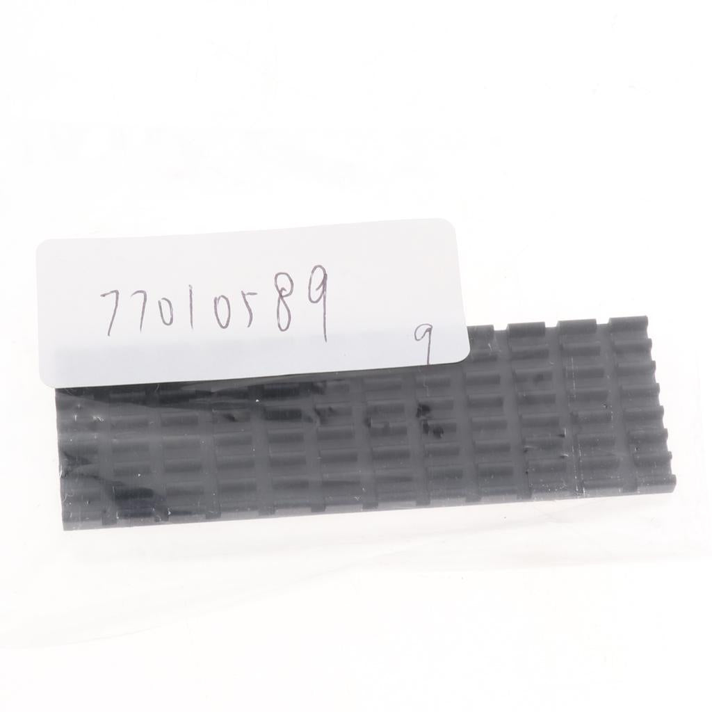 M.2 2280 SSD Aluminum Heatsink Solid State Drive Cooler Cooling Fin - Black