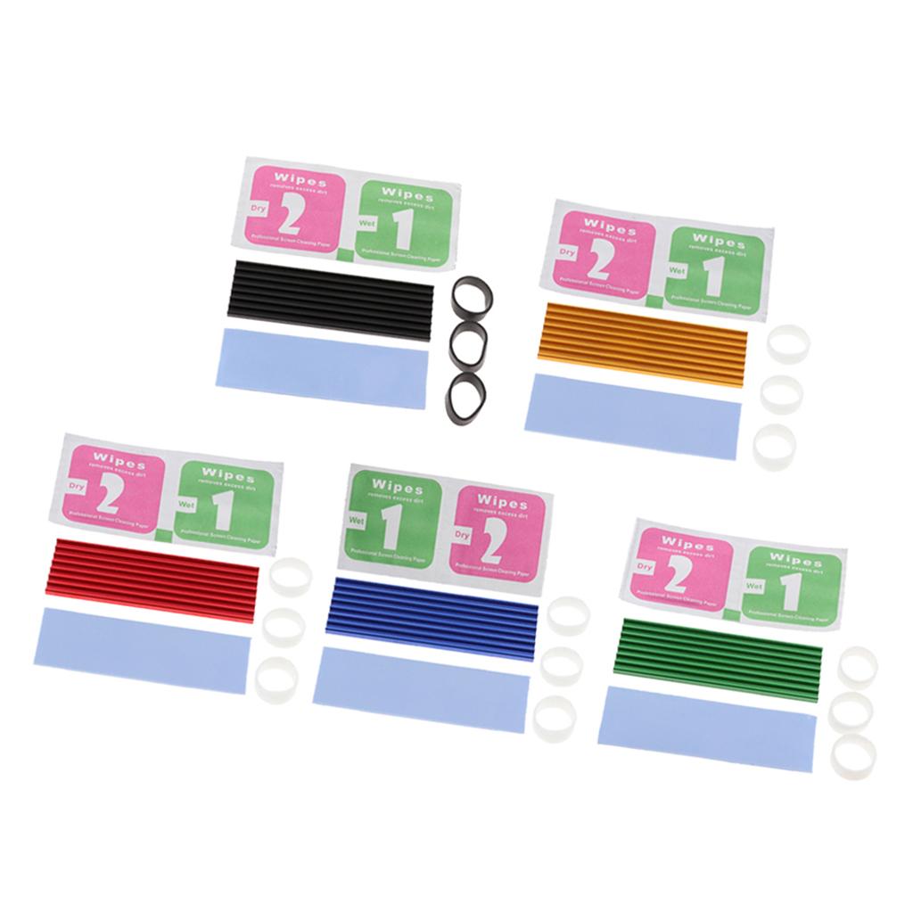 M.2 2280 NVME SSD Solid State Drive Heat Sink Thermal Pad Set Cooling Kit