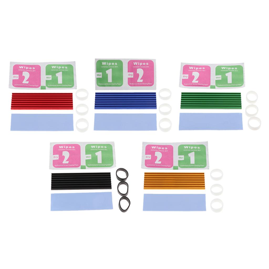 M.2 2280 NVME SSD Solid State Drive Heat Sink Thermal Pad Set Cooling Kit