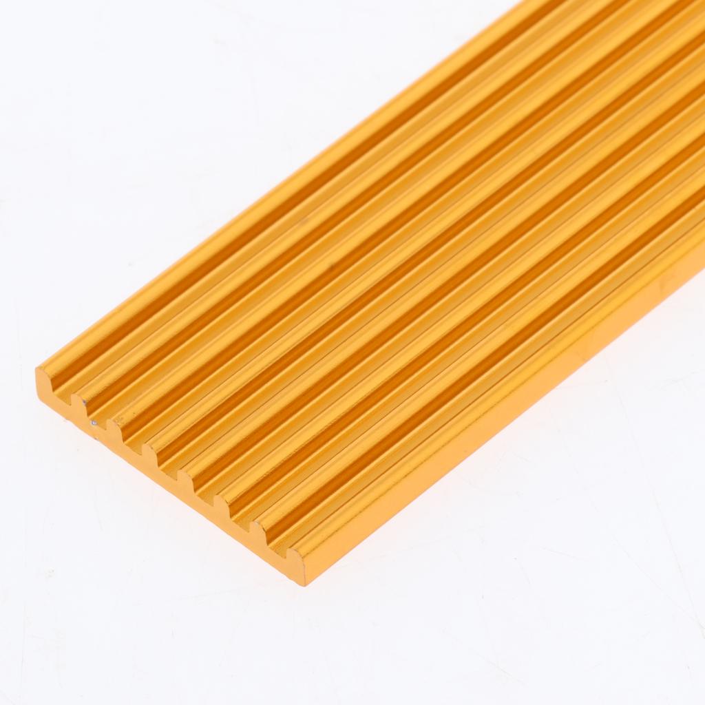 M.2 2280 NVME SSD Solid State Drive Heat Sink Thermal Pad Cooling Set Golden