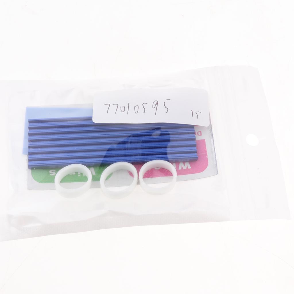 M.2 2280 NVME SSD Solid State Drive Heat Sink Thermal Pad Cooling Set Blue