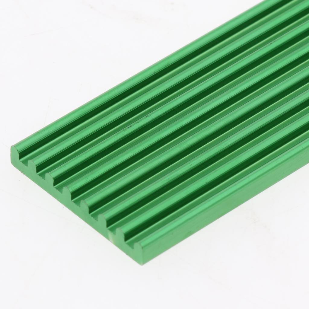 M.2 2280 NVME SSD Solid State Drive Heat Sink Thermal Pad Cooling Set Green