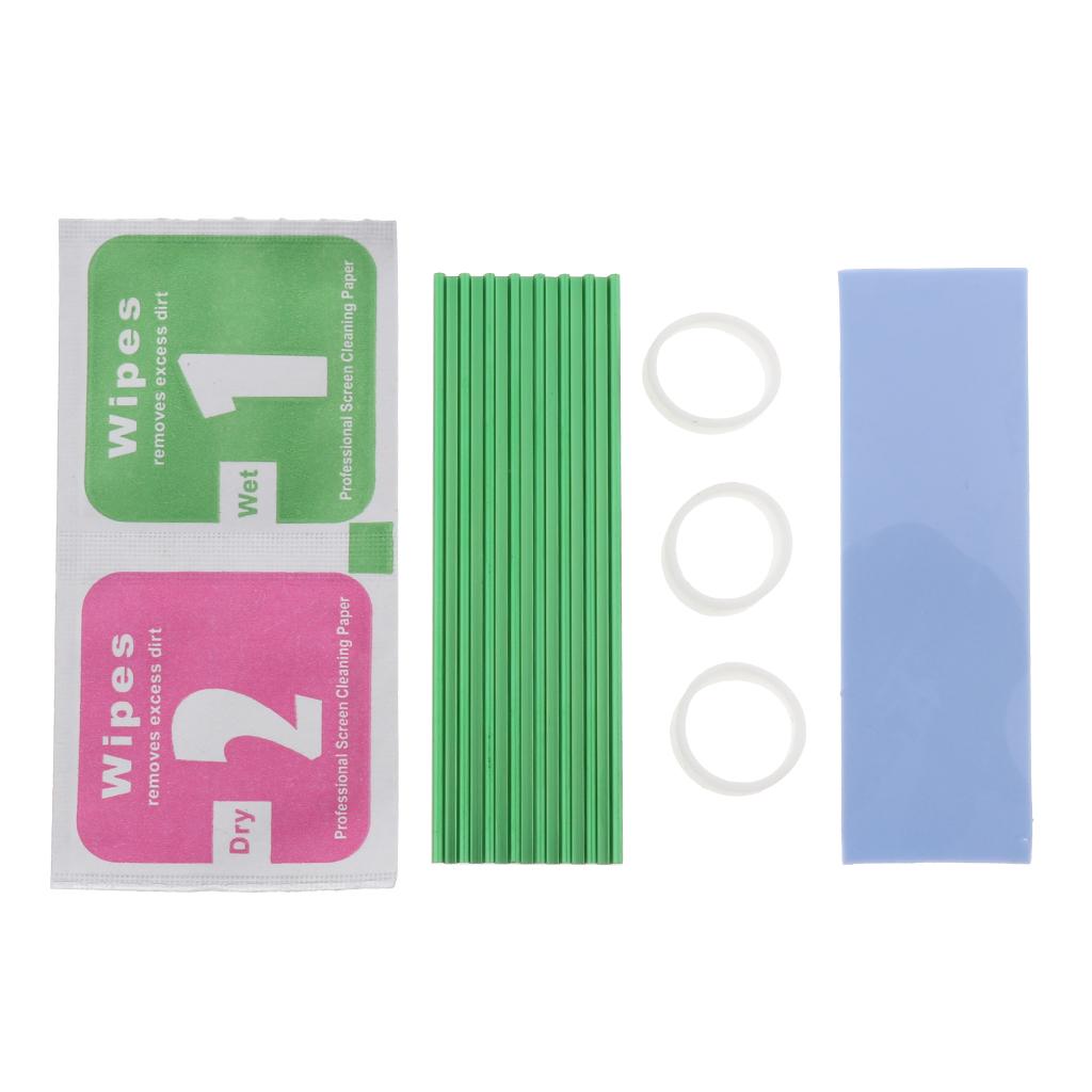 M.2 2280 NVME SSD Solid State Drive Heat Sink Thermal Pad Cooling Set Green