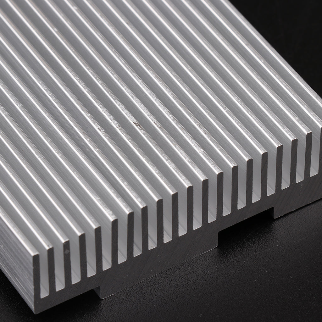 Extruded Aluminum Heat Sink Module Cooling Fin for Amplifier LED CPU