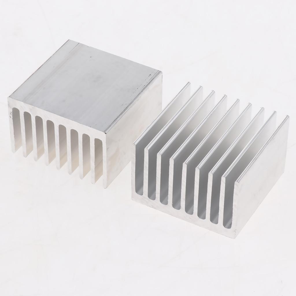 37x37x24mm Aluminum Heat Sink Heatsink Cooler Fin, LED Amplifier Transistor