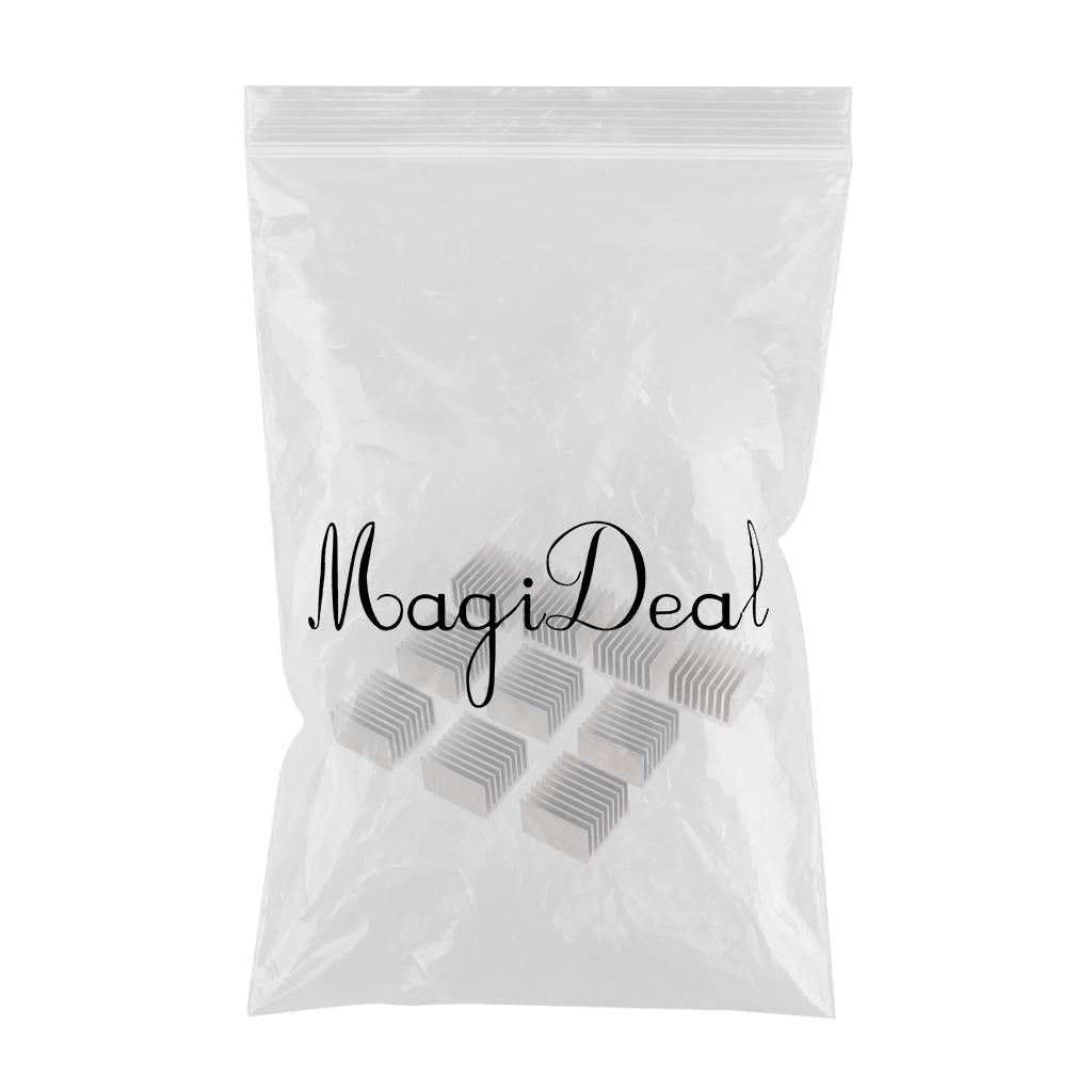 37x37x24mm Aluminum Heat Sink Heatsink Cooler Fin, LED Amplifier Transistor