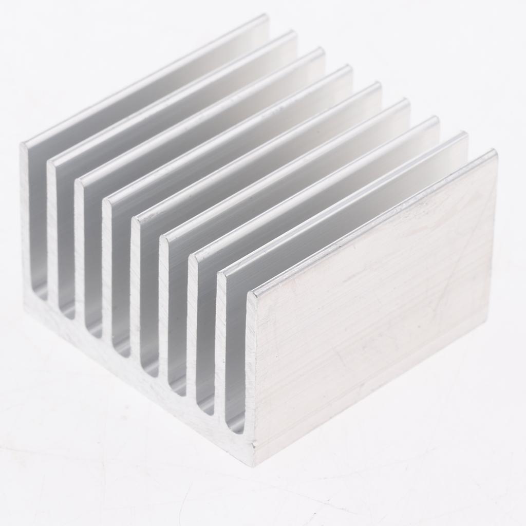 37x37x24mm Aluminum Heat Sink Heatsink Cooler Fin, LED Amplifier Transistor