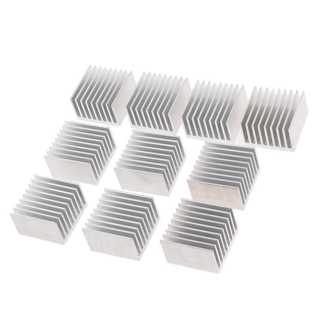 37x37x24mm Aluminum Heat Sink Heatsink Cooler Fin, LED Amplifier Transistor