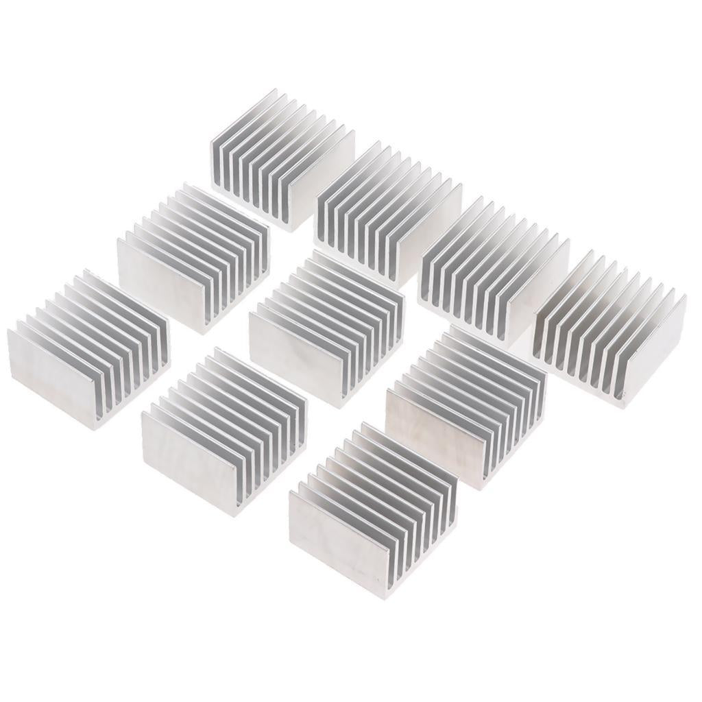 37x37x24mm Aluminum Heat Sink Heatsink Cooler Fin, LED Amplifier Transistor