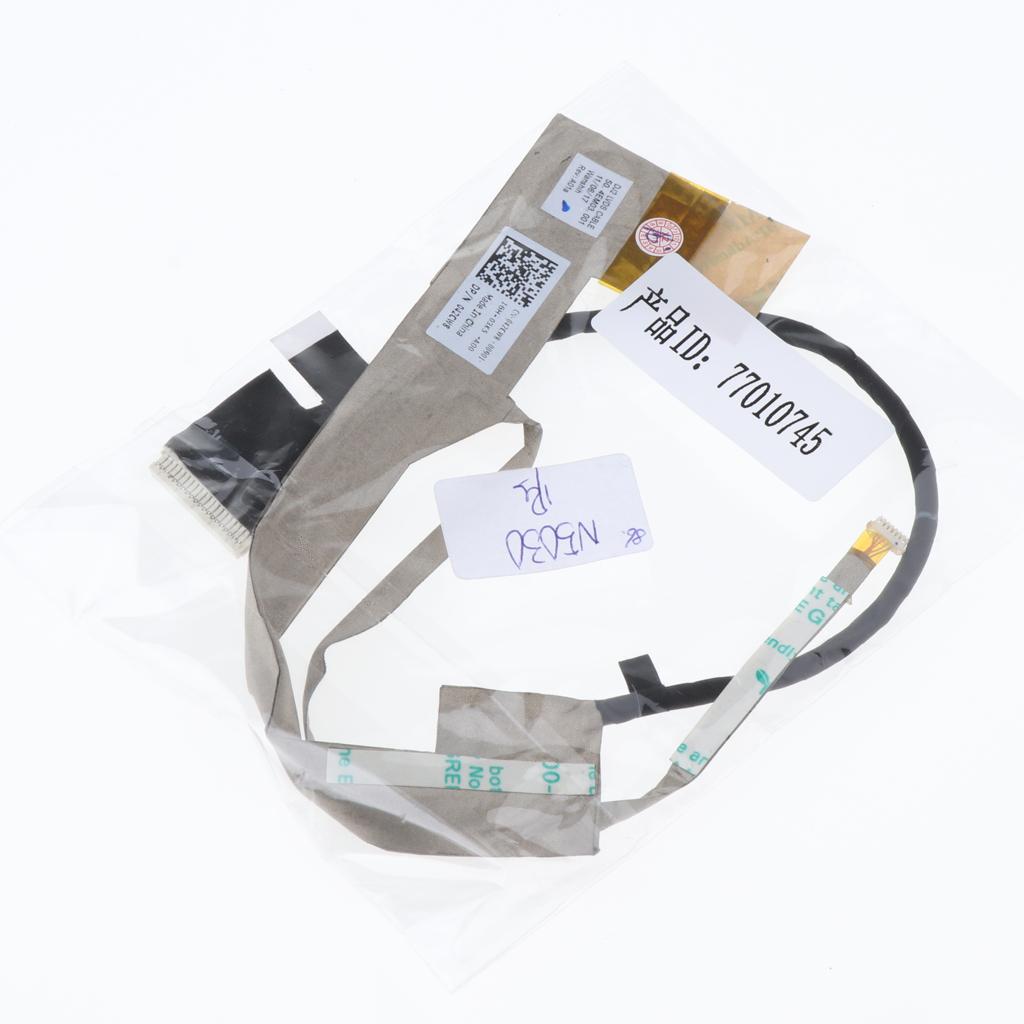 50.4EM03.201 EDP LCD LVDS Screen Flex Cable for Dell Inspiron N5030 M5030 N5020 Computer Component Part