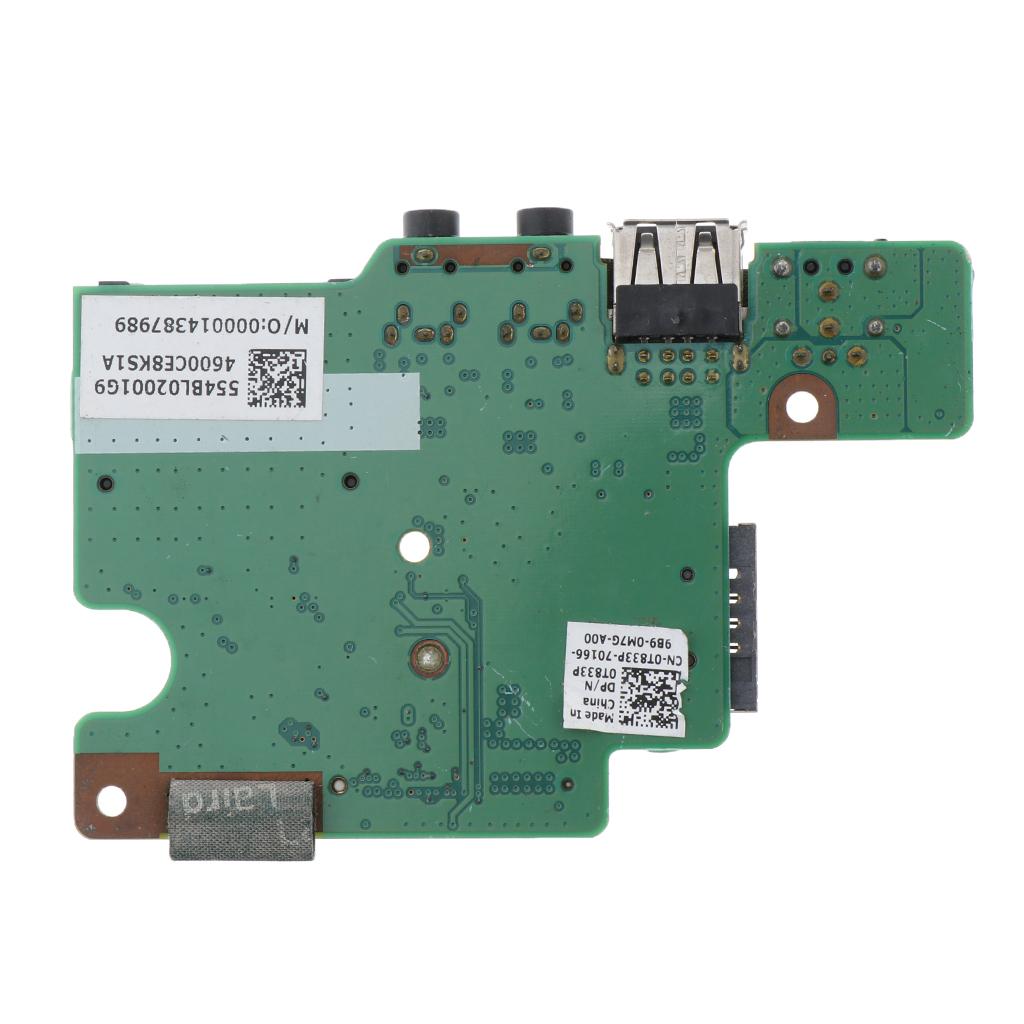 For Dell Latitude E5400 Laptop DC USB Audio Sound Ports Board CN-0T833P