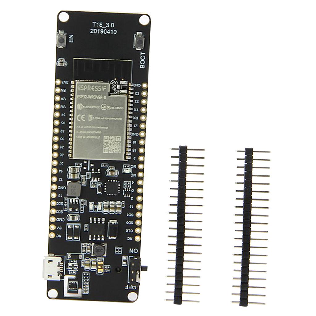 T-Energy WiFi Bluetooth Module 18650 Battery ESP32-WROVER Development Board