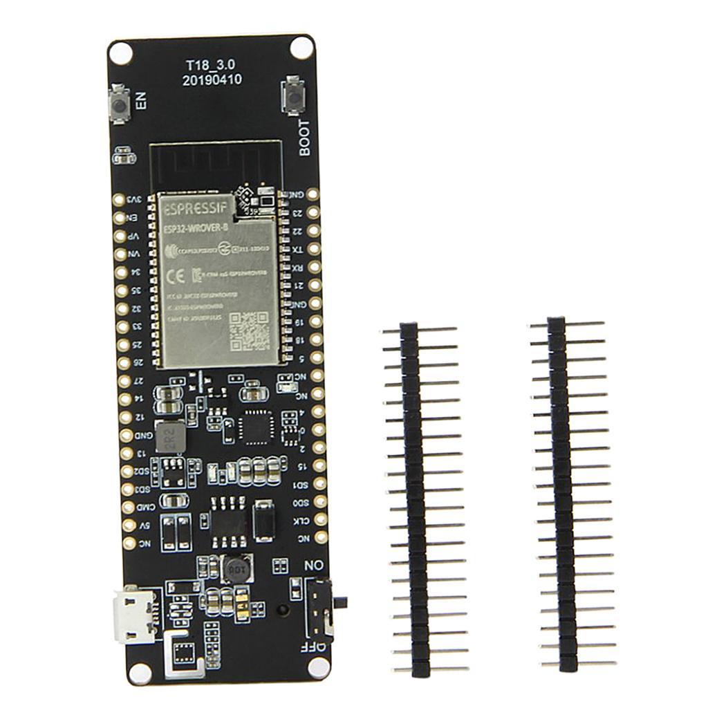 T-Energy WiFi Bluetooth Module 18650 Battery ESP32-WROVER Development Board