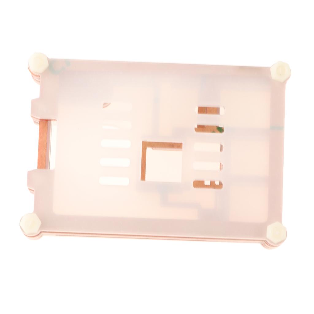 9 Layer Assembled Acrylic Housing Shell Case for Raspberry pi 2 3 3B+ Red