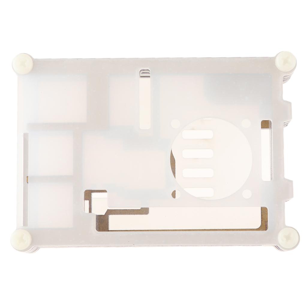 9 Layer Assembled Acrylic Housing Shell Case for Raspberry pi 2 3 3B+ Blue
