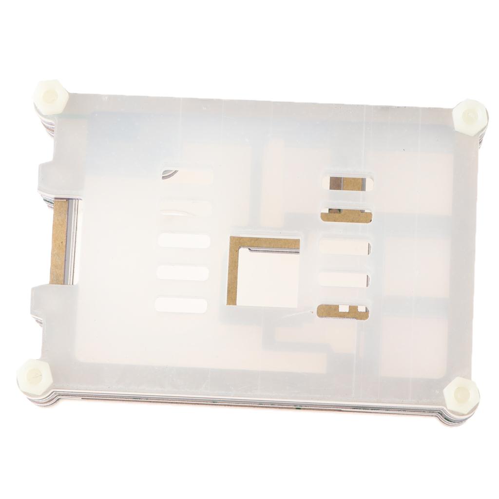 9 Layer Assembled Acrylic Housing Shell Case for Raspberry pi 2 3 3B+ Blue