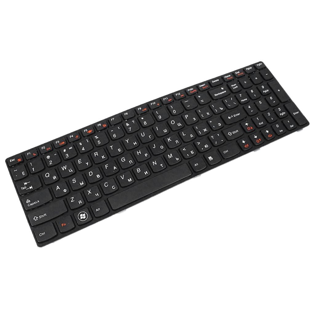 Laptop Keyboard with Small Enter Key for Lenovo English & Russian Layout