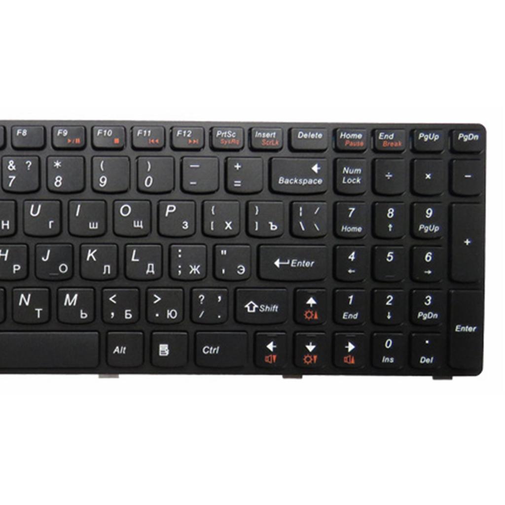 Laptop Keyboard with Small Enter Key for Lenovo English & Russian Layout