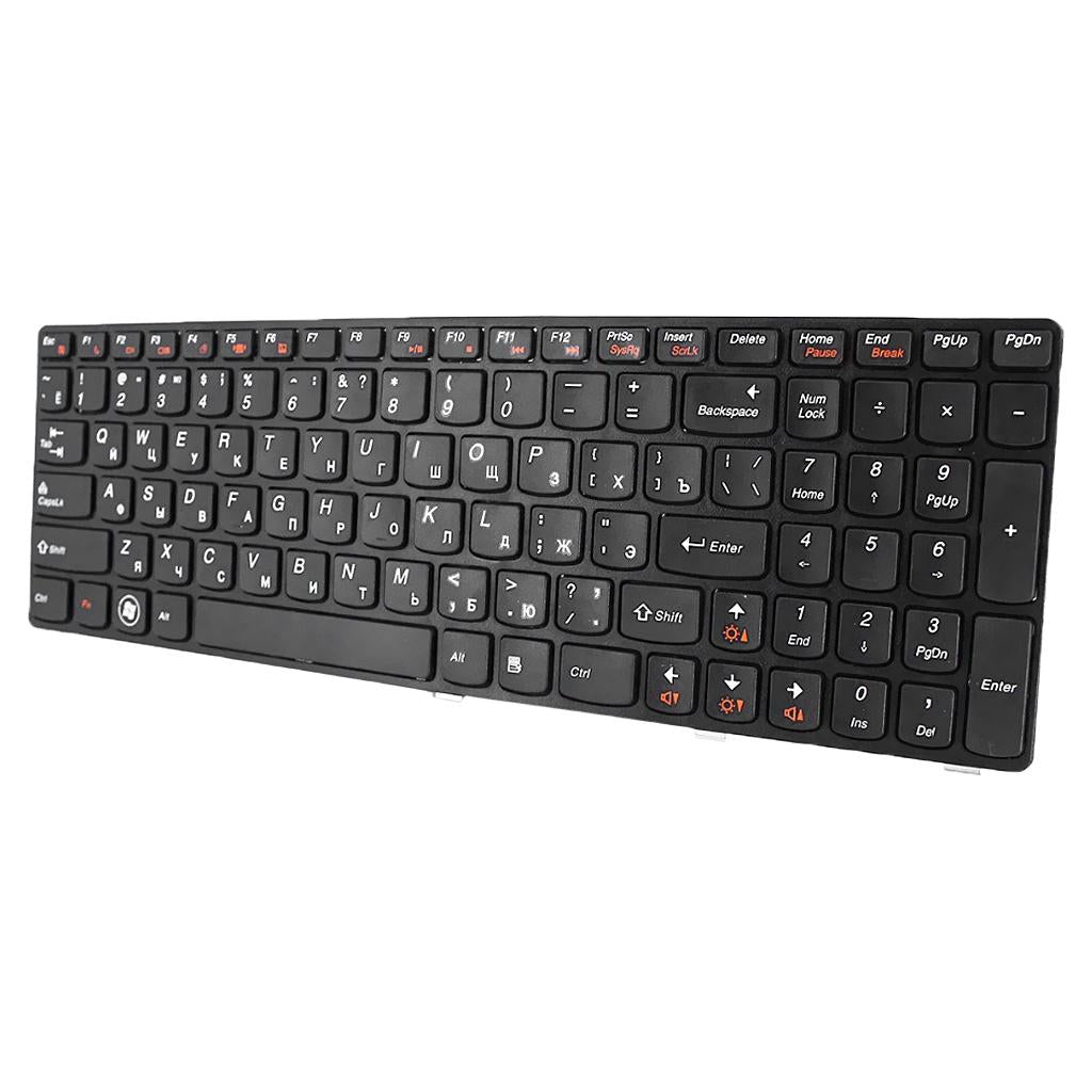 Laptop Keyboard with Small Enter Key for Lenovo English & Russian Layout