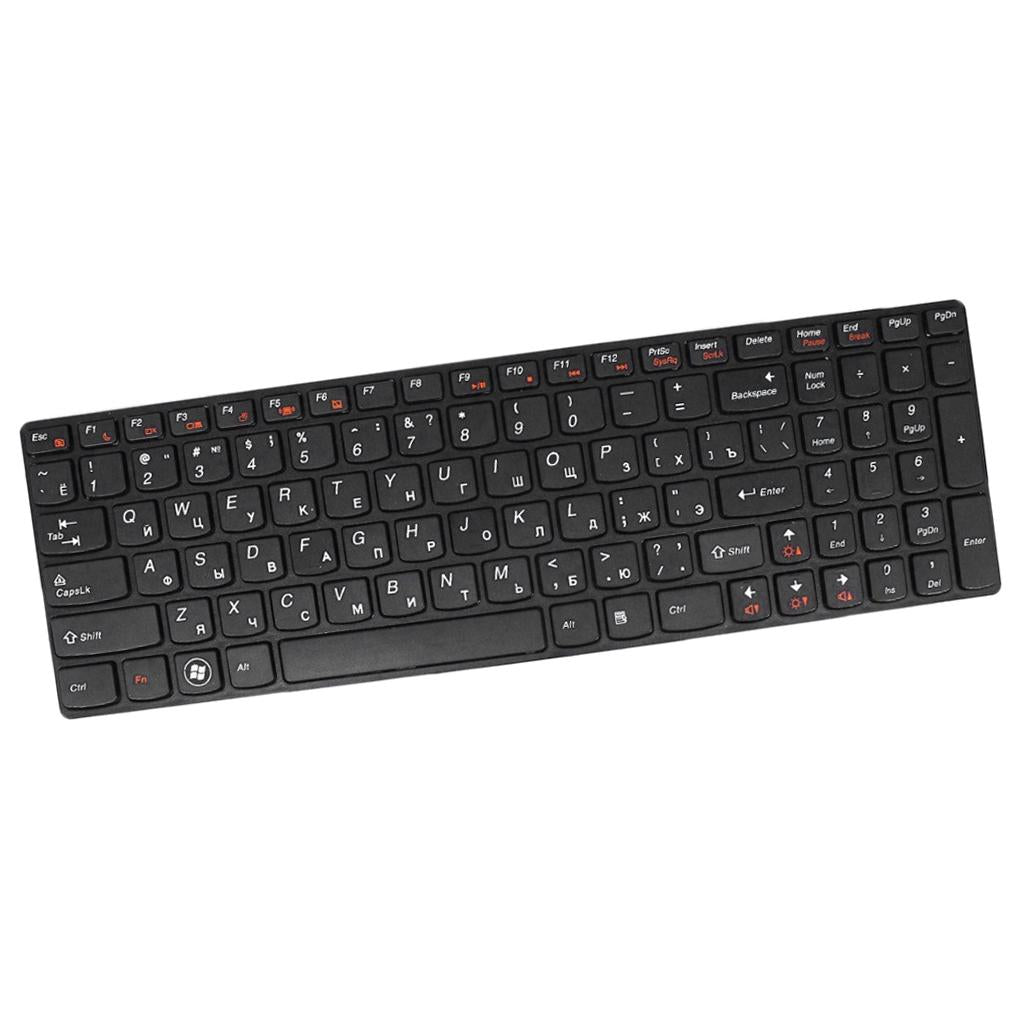 Laptop Keyboard with Small Enter Key for Lenovo English & Russian Layout