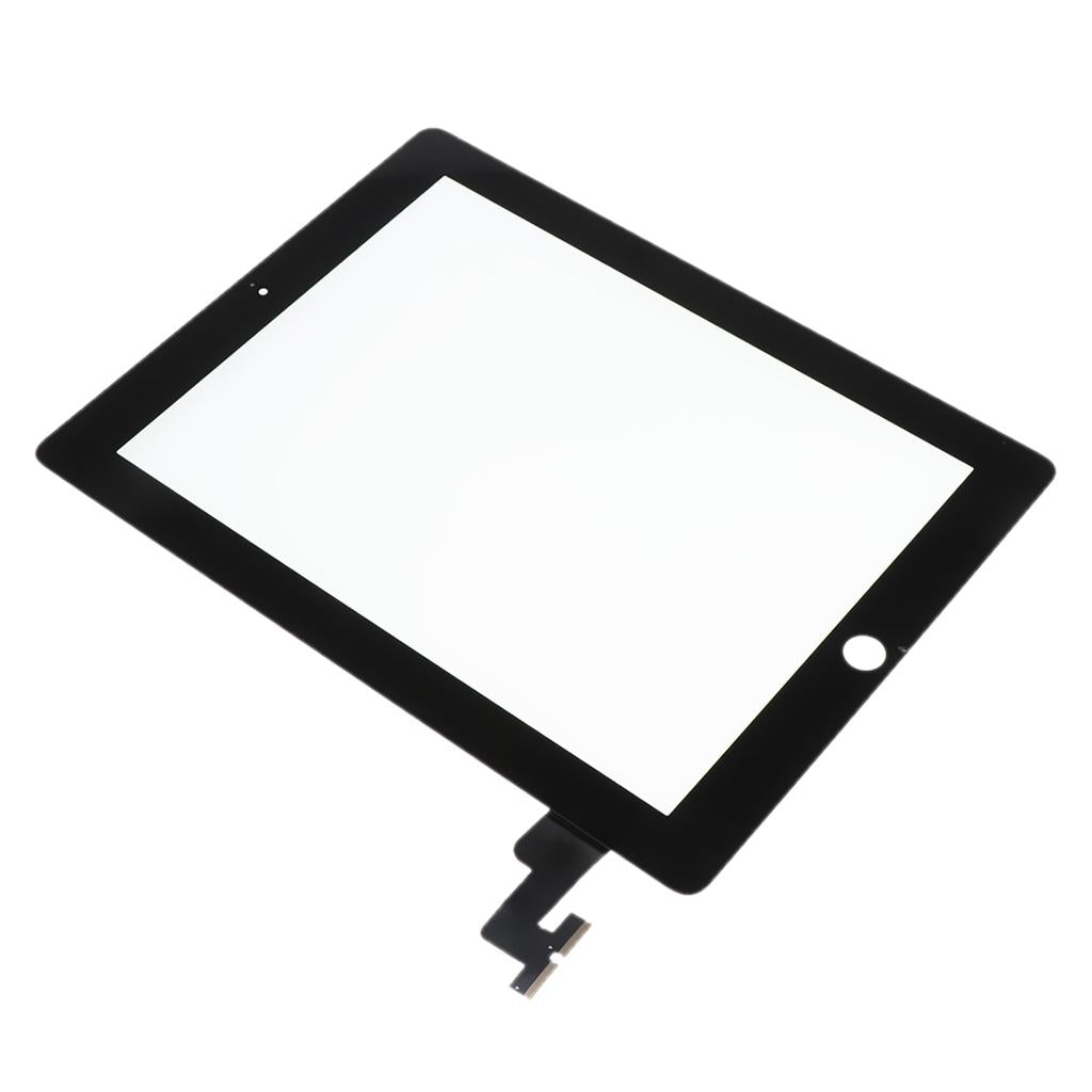 Digitizer Touch Screen Front Glass Panel Assembly for iPad 2 Black