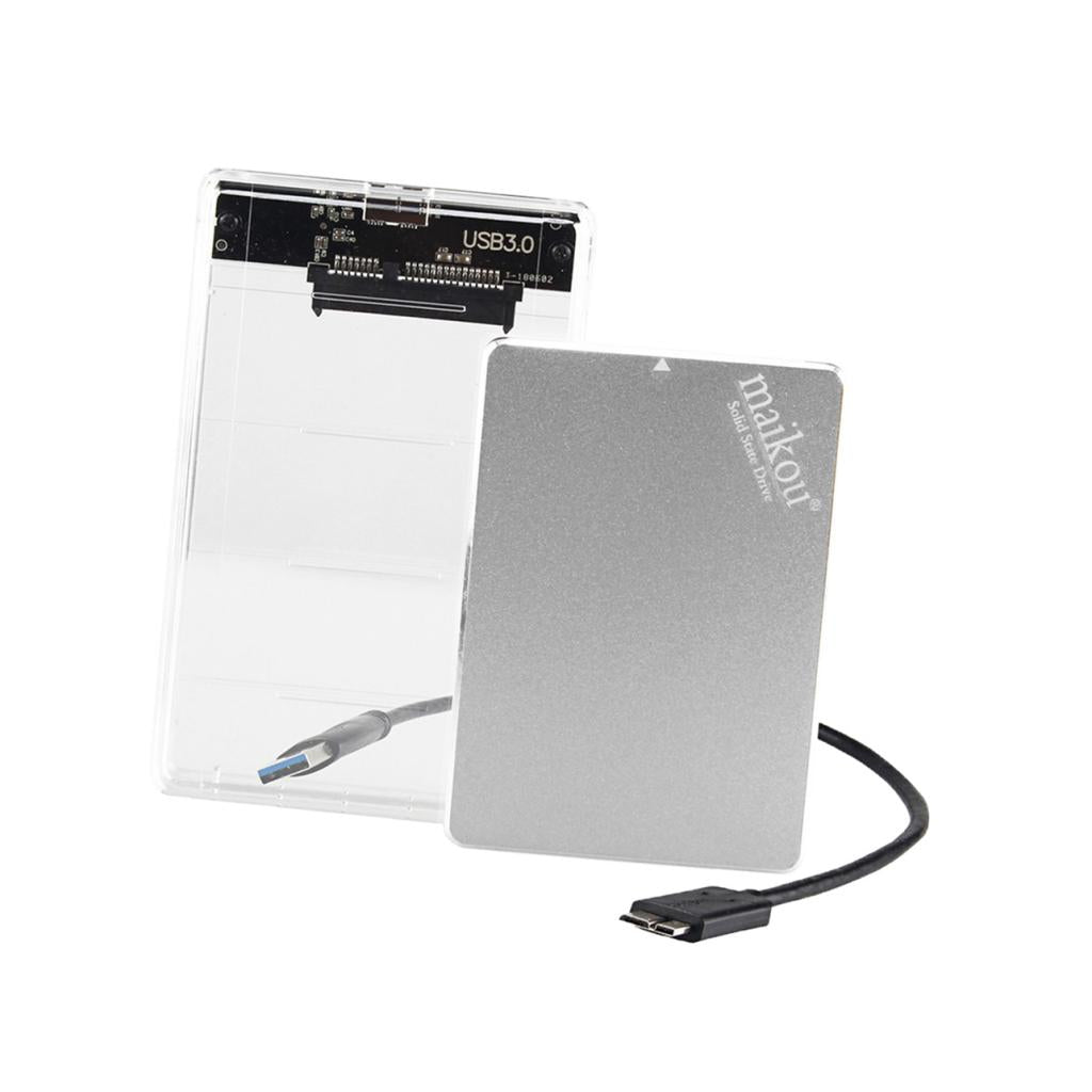 2in1 2.5'' SATA3.0 120GB SSD Solid State Drive 6.0Gb/S for Laptop Silver