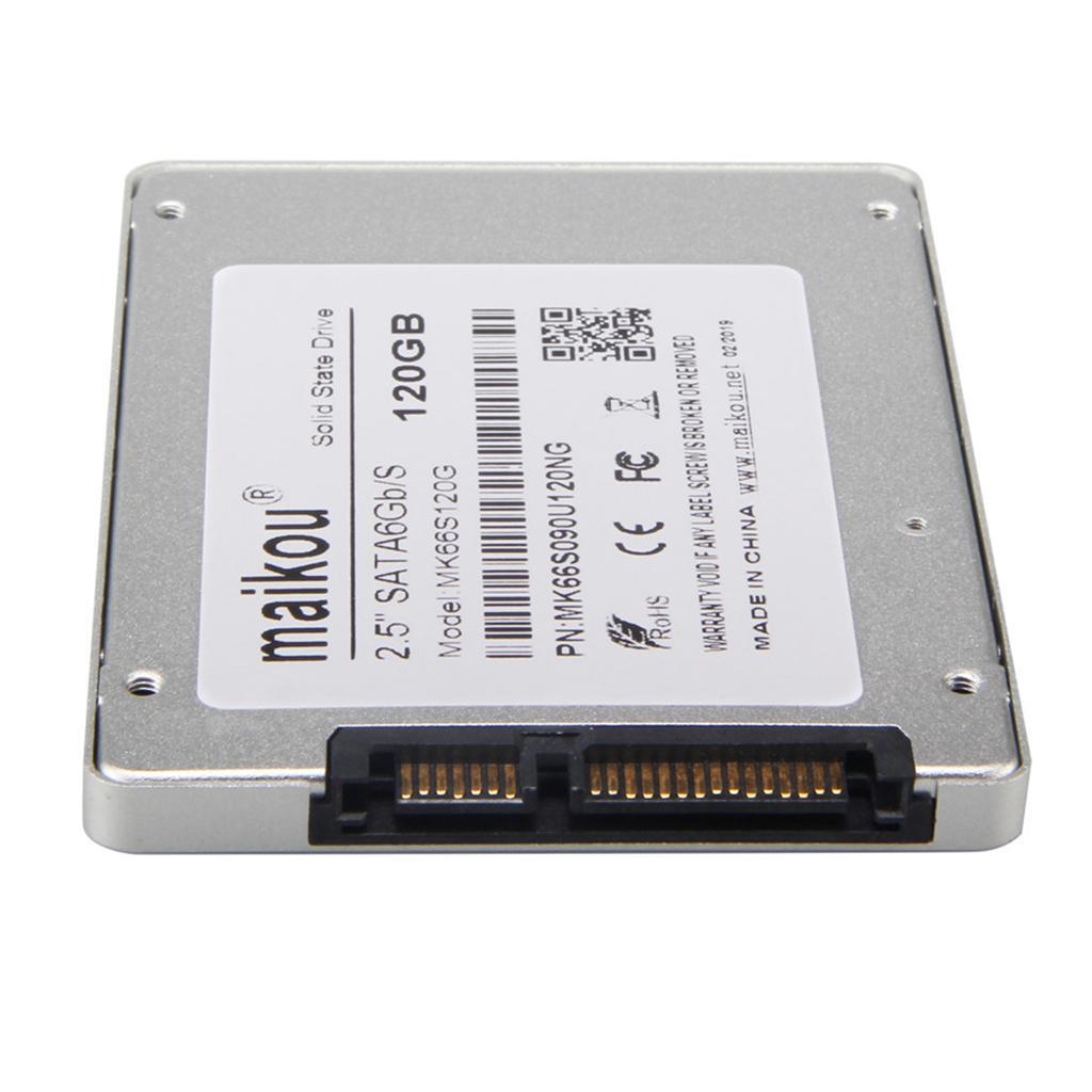 SSD 2.5" 120GB Hard Drive SATA3 for Laptop Desktop PC + 9.5mm Bracket Tray