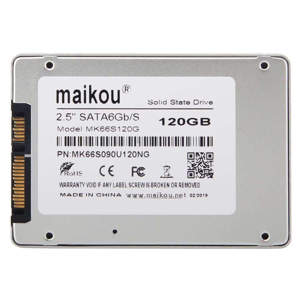 SSD 2.5" 120GB Hard Drive SATA3 for Laptop Desktop PC + 9.5mm Bracket Tray