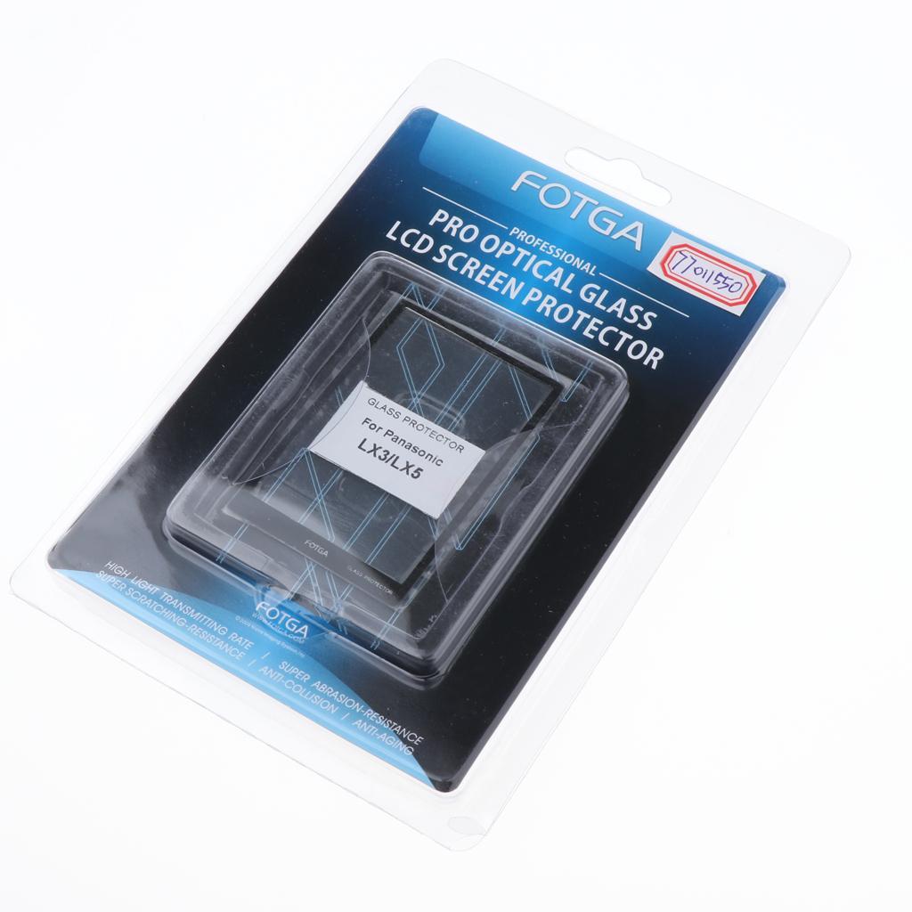 Anti-scratch DSLR Screen Tempered Glass Film for Panasonic LX-3/LX-5