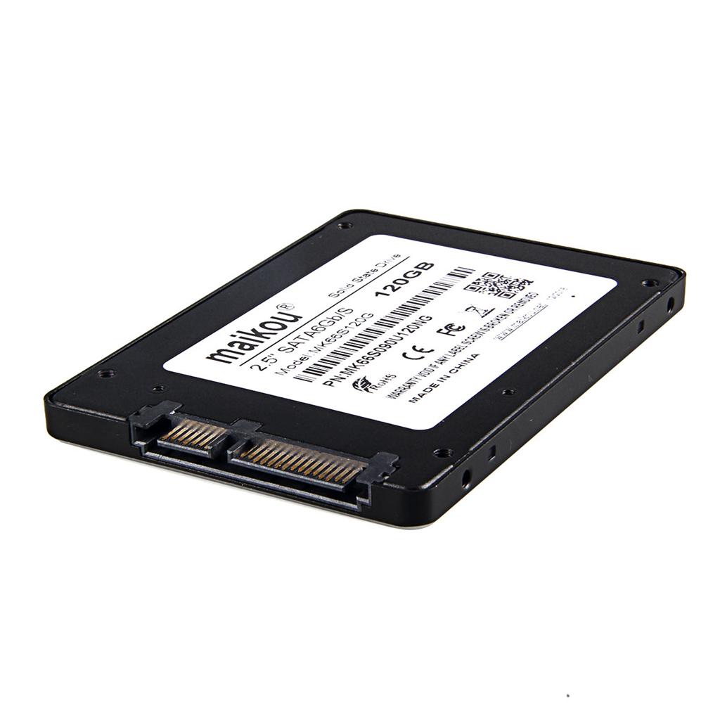 2.5 Inch SATA 3 SSD External Solid State Drive Hard Drive & Enclosure 120GB