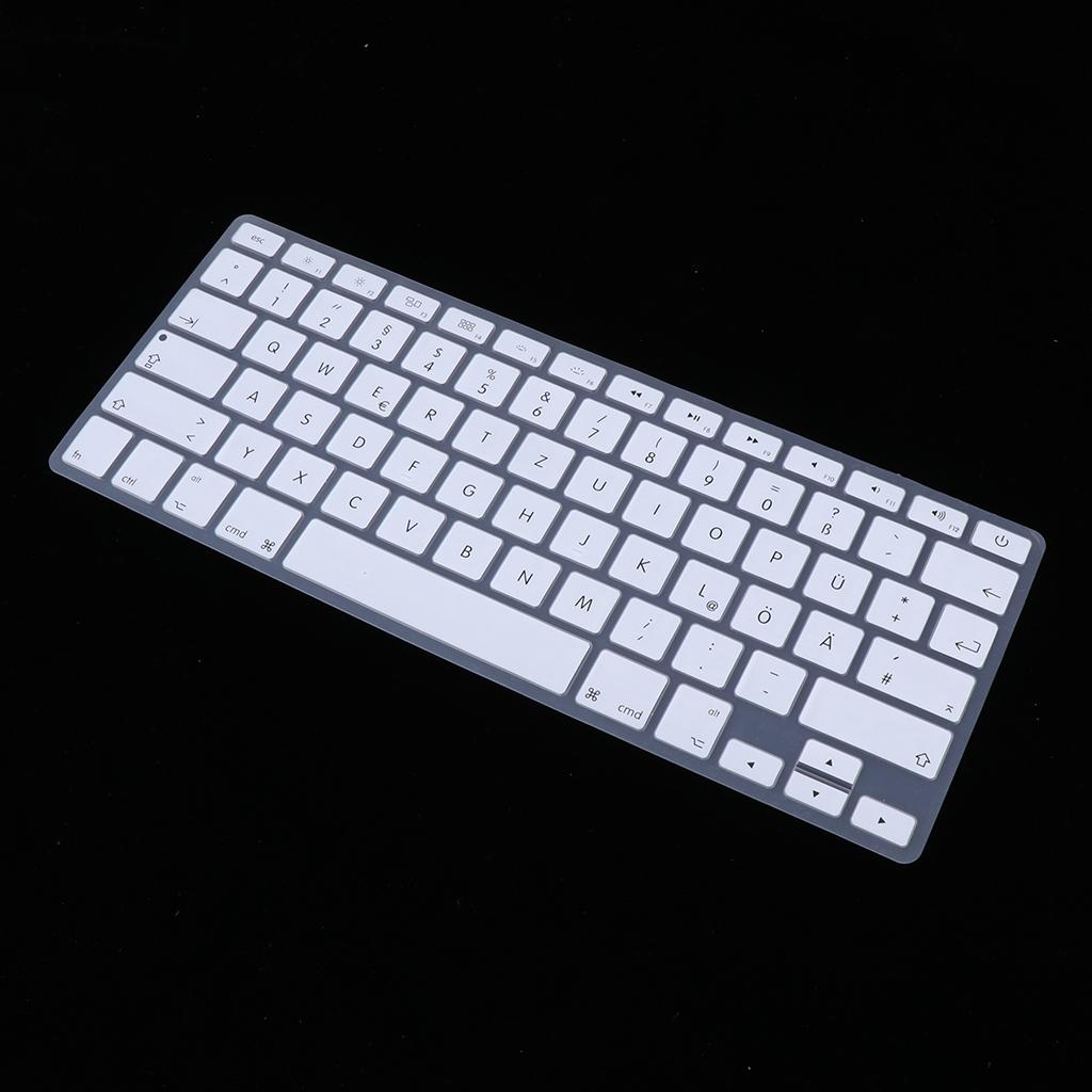 German Phonetic Keyboard Protective Film for 13/15inch Macbook white