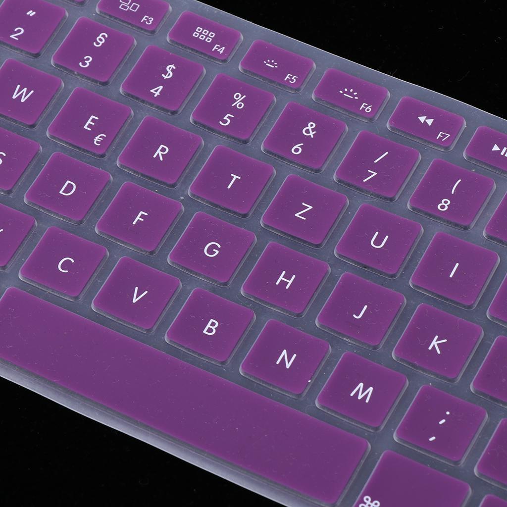 German Phonetic Keyboard Protective Film for 13/15inch Macbook purple