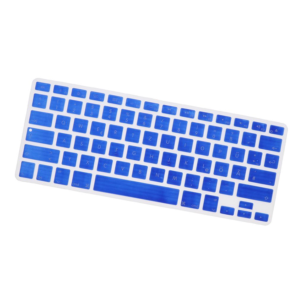 German Phonetic Keyboard Protective Film for 13/15inch Macbook blue