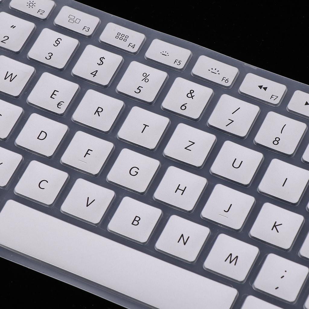 German Phonetic Keyboard Protective Film for 13/15inch Macbook silver gray