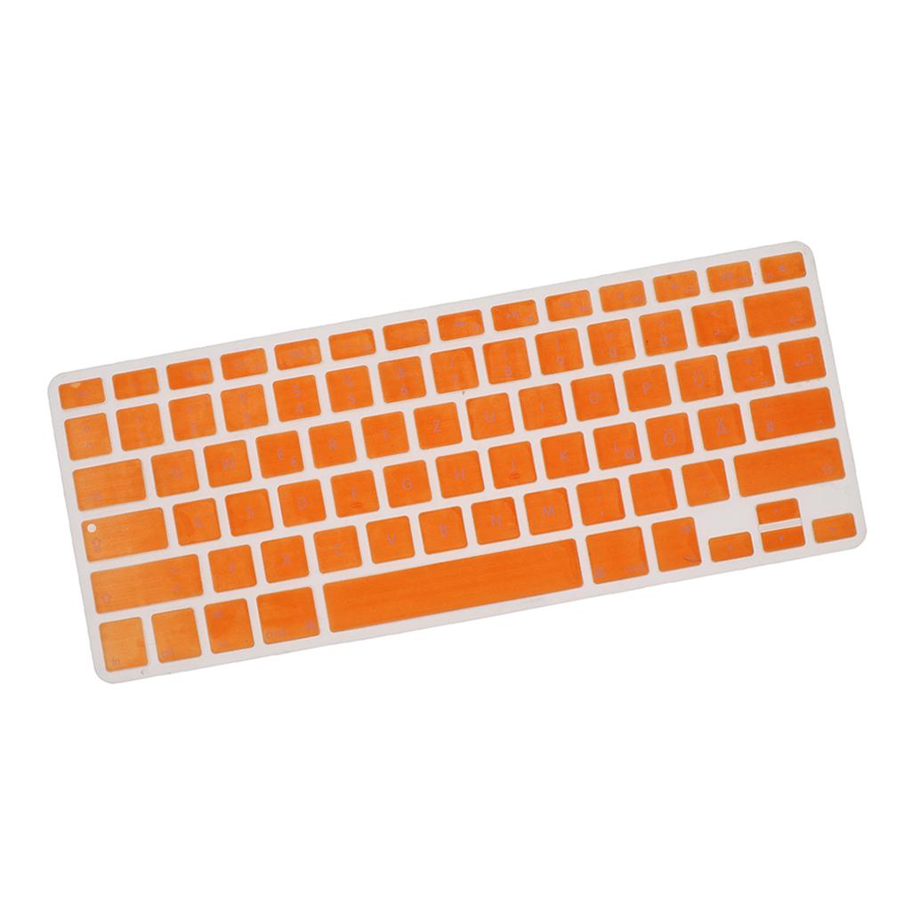 German Phonetic Keyboard Protective Film for 13/15inch Macbook orange