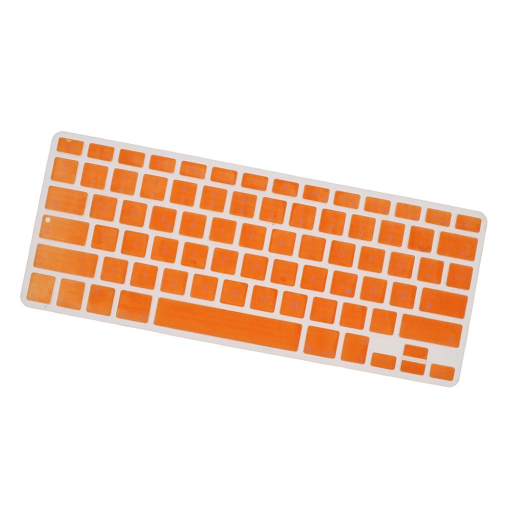 German Phonetic Keyboard Protective Film for 13/15inch Macbook orange