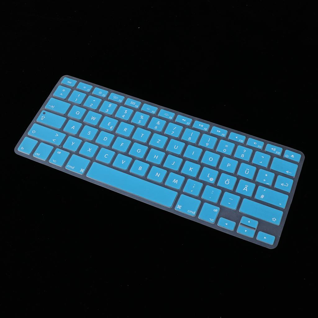 German Phonetic Keyboard Protective Film for 13/15inch Macbook light blue