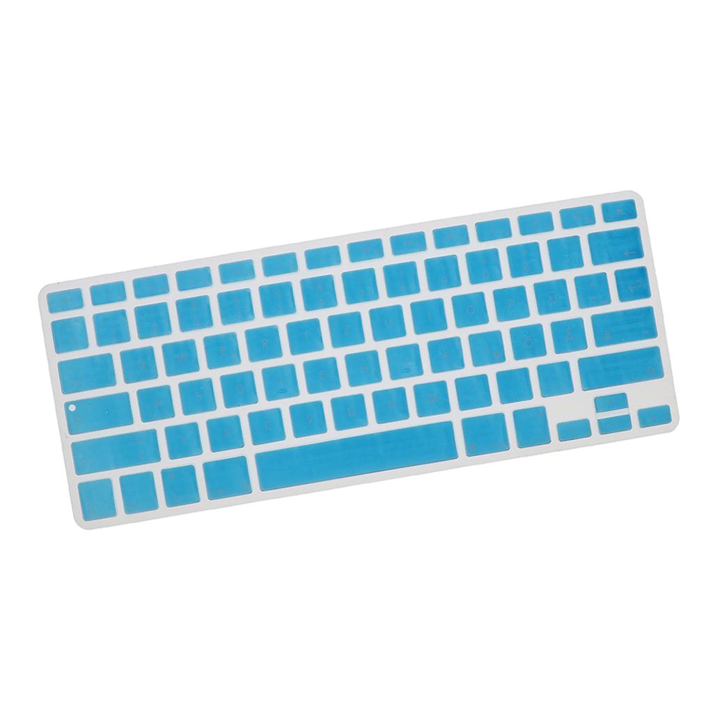 German Phonetic Keyboard Protective Film for 13/15inch Macbook light blue