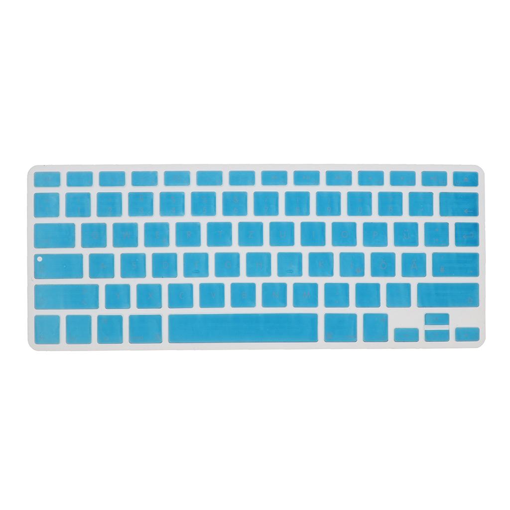 German Phonetic Keyboard Protective Film for 13/15inch Macbook light blue
