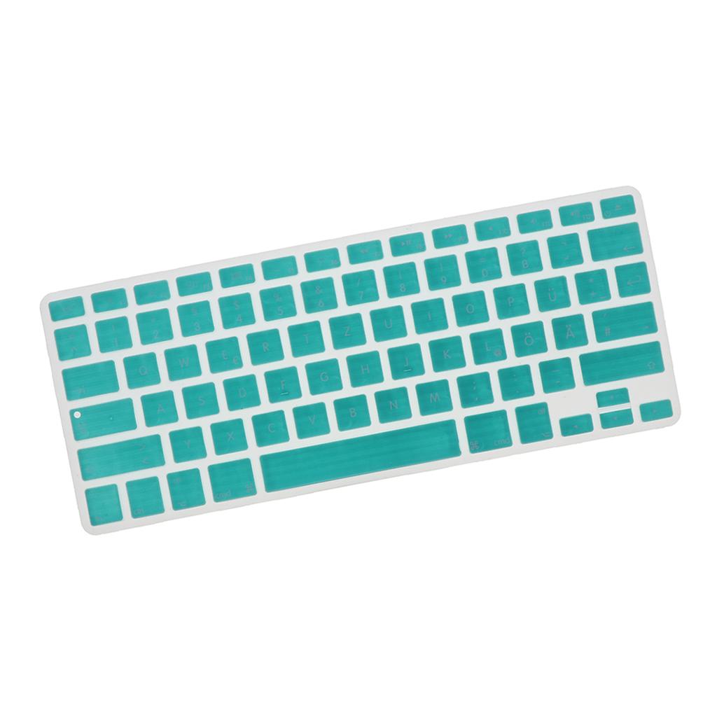 German Phonetic Keyboard Protective Film for 13/15inch Macbook white blue