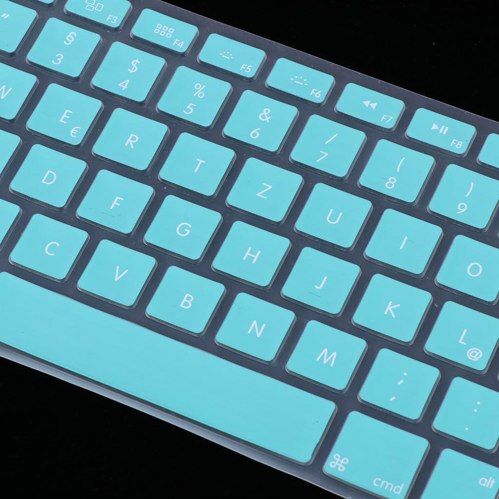 German Phonetic Keyboard Protective Film for 13/15inch Macbook white blue
