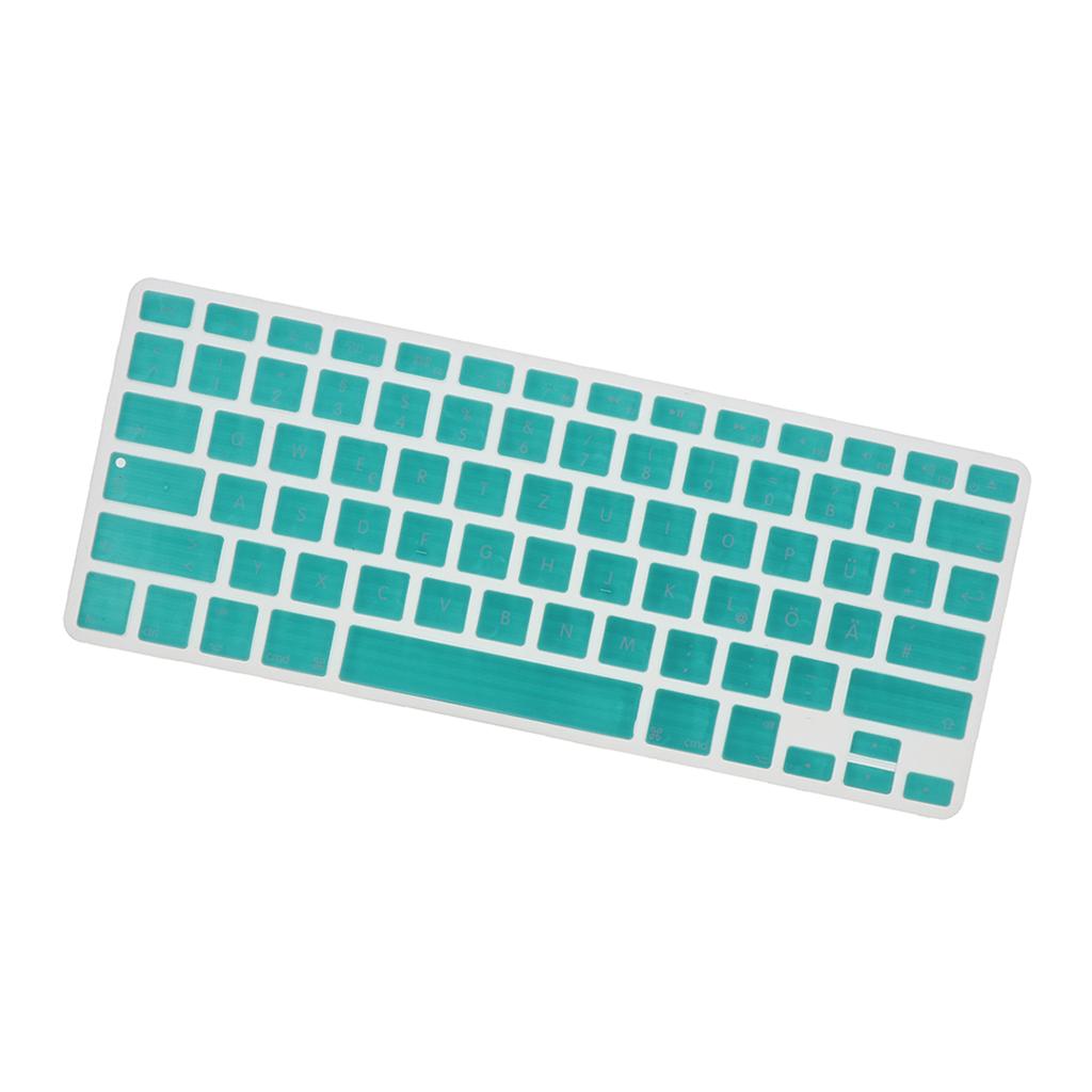 German Phonetic Keyboard Protective Film for 13/15inch Macbook white blue