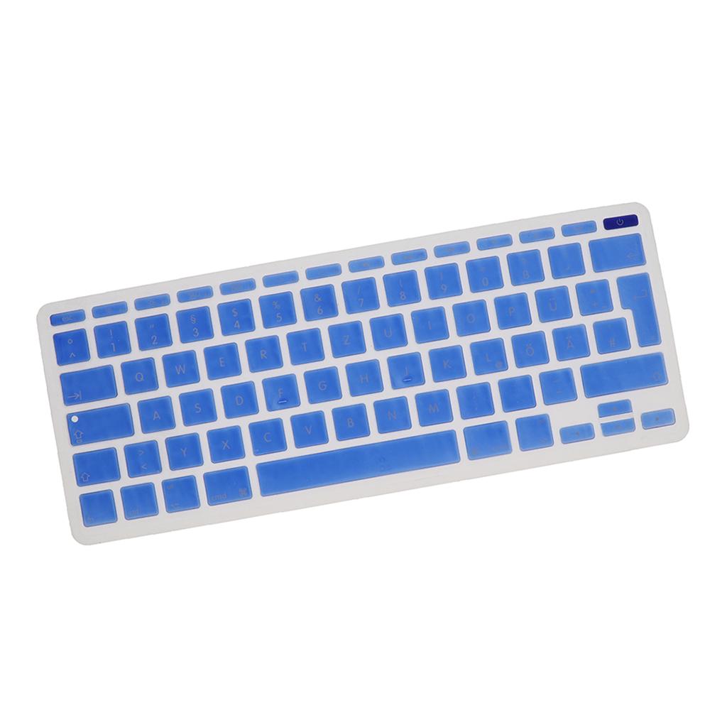 German Phonetic Keyboard Film Cover for European 11inch Macbook blue